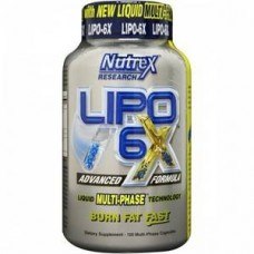 Lipo-6X 120кап.  Nutrex